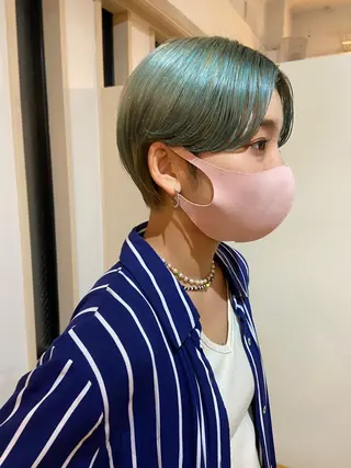 ショート SALT WATER  恵比寿所属・SALTWATER AYARIのヘアスタイル