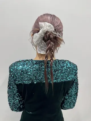 ヘアアレンジ ルシードスタイル REVEのヘアスタイル