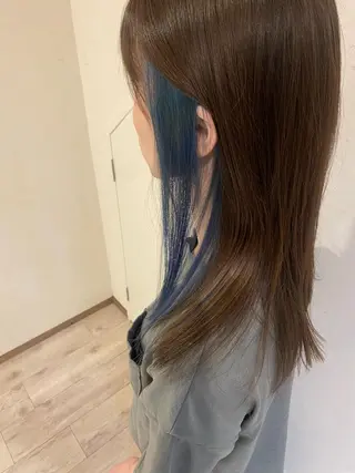 ミディアム カラー 🍑 モモカ🍑のヘアスタイル