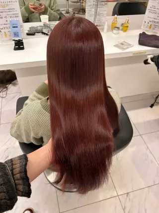 ロング カラー 🤍レイヤーカット/ ベージュヘア🤍のヘアスタイル