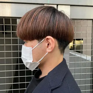 ショート メンズ 【メンズ縮毛矯正】 田中秀斗のヘアスタイル