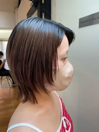 ショート yu-kaハッシュ カット/韓国レイヤーのヘアスタイル