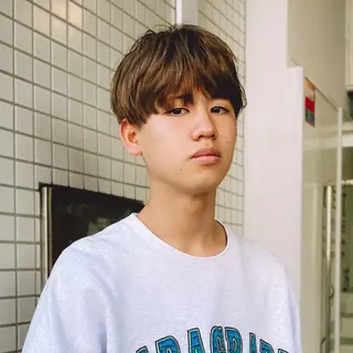 ショート カラー メンズ 栄/矢場町 三井太朗のヘアスタイル