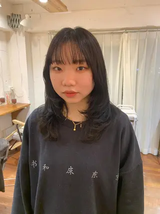 ロング カラー UNU【ユヌ】所属・*UNU* RICOのヘアスタイル