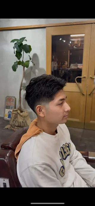 ショート メンズ barberizmmoge所属・田中 平雅のヘアスタイル