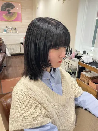 ミディアム 原田 桜花のヘアスタイル