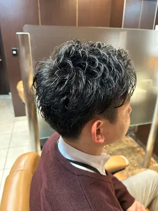 ショート HAIR MODE  KIKUHI「ヘアモードキクチ」神田店所属・💈【理容室】夜受付 上坂　一宏のヘアスタイル