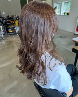 カラー 仲間 愛月 /透明感カラーのヘアスタイル