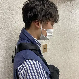 パーマ メンズ OKA AKIHOのヘアスタイル