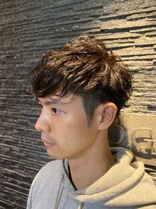 ミディアム 老田竜也 ヒロ銀座ヘアサロンのヘアスタイル