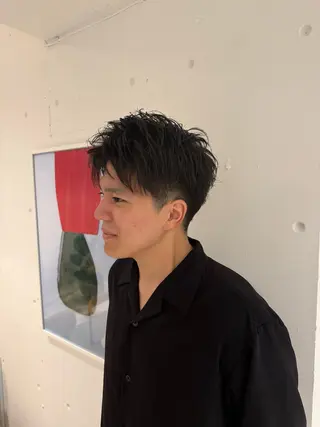 ショート メンズ 佐々木 恭介のヘアスタイル