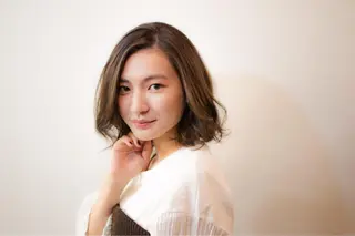 ミディアム カラー ツヤ美髪💐 髪質改善/高山愛来のヘアスタイル