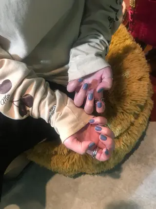 ネイル キラキラ オメメのネイルデザイン