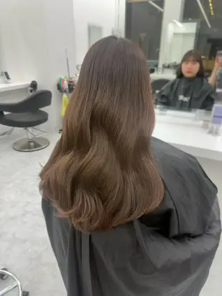 ロング カラー パーマ ヘアアレンジ メンズ キッズ ♥️韓国ヘア レイヤー♥️ゆりのヘアスタイル