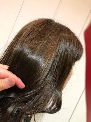 ロング カラー ボブカット 佐々木 祐太のヘアスタイル