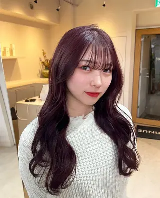 カラー 表参道/kozue/ 艶髪/髪質改善のヘアスタイル