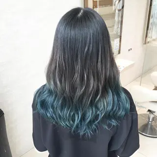 ロング カラー 新規限定カット無料 クーポン有り【桂口】のヘアスタイル