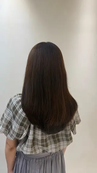ロング 濱崎 あかりのヘアスタイル
