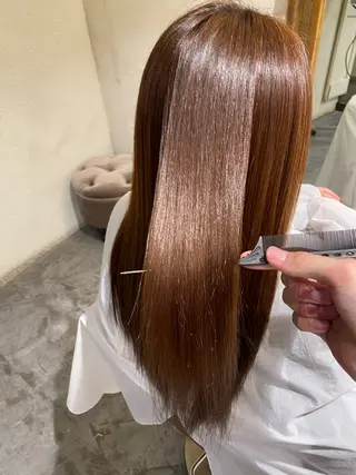 ロング 透明感カラー🌿 ｛door｝髙橋輝のヘアスタイル