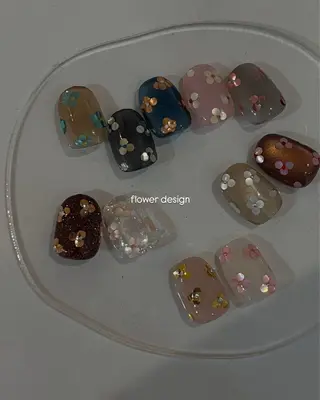 ネイル 𝗿𝗶𝗰𝗼 ˎˊ˗のネイルデザイン