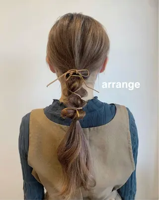 ロング ヘアアレンジ kitagawa mayuのヘアスタイル