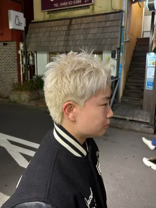 カラー メンズ 💎メンズ特化🔥 カット/パーマのヘアスタイル