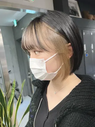 ショート カラー M IIのヘアスタイル