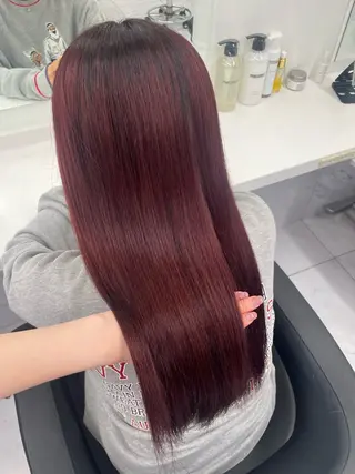 ロング カラー 🎀暖色/ラベンダー /paru🤍のヘアスタイル