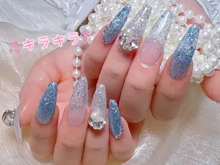ネイル 🎀彩羽チップ 長さだし専門🎀のネイルデザイン