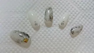 セミロング ロング ネイル nail salon Blancのネイルデザイン