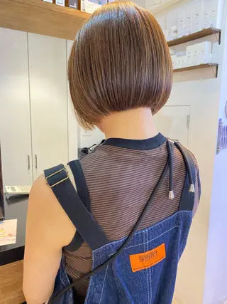ショート GO TODAY SHAiRE SALON 原宿Stella店所属・𓍯柔らかhair 𓍯 yukinoのヘアスタイル