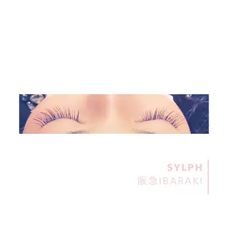 マツエク・マツパ シールエクステ/ ハイトーンカラーのヘアスタイル