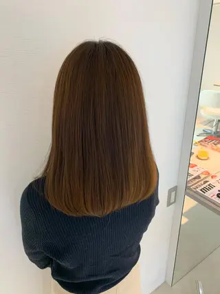 ミディアム カラー パーマ ✨髪のソムリエ✨ 岩川和生のヘアスタイル