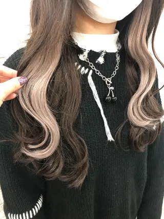 ロング ️🩵透明感カラー Yūka🩵のヘアスタイル