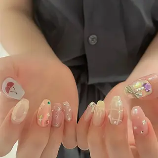 ネイル Protea きぬがわ らむのネイルデザイン