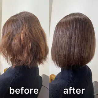 ショート カラー KIZU 髪質改善 オカルト怪談のヘアスタイル