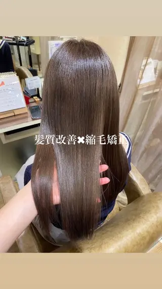 ロング 👑ショート/ボブ 縮毛矯正錦糸町ヒガシのヘアスタイル