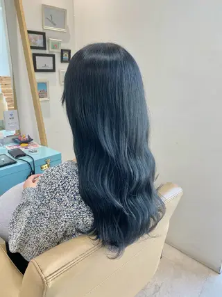 セミロング 荒木 たけるのヘアスタイル