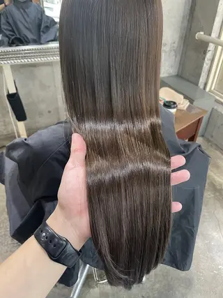 ロング 【💎ツヤ髪💎】 ダメージレスカラー✨のヘアスタイル
