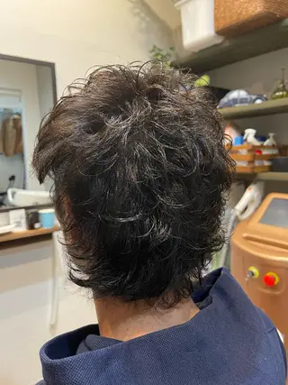 パーマ 水野 雄介のヘアスタイル