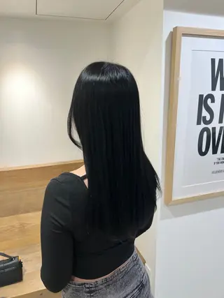 ロング カラー ナンバースリーヘアラウンジ 溝の口店所属・カラーモデル急募⛓ katoのヘアスタイル