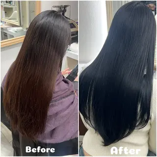 ロング カラー 宮田 かやののヘアスタイル