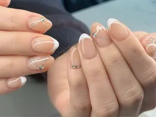 ネイル ココナッツネイル つきえ❄️🫧のネイルデザイン