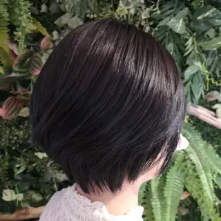ショート カラー ✨艶髪✖癒し✨🍀 miyazawaのヘアスタイル