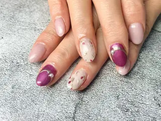 ネイル Queen nail 北堀江 ASUKAのネイルデザイン