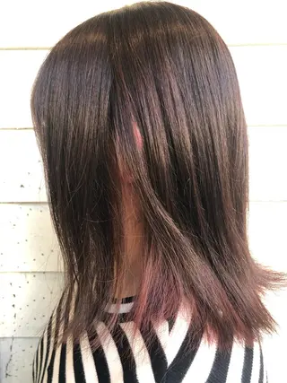 ミディアム Lia所属・縮毛矯正の達人 ☆ 松本のヘアスタイル