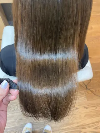 ミディアム カラー 韓国ヘア sasugaのヘアスタイル