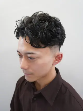 ショート パーマ メンズ 【メンズ限定理容師】 菊池けんたのヘアスタイル