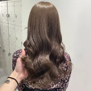 ロング カラー 透明カラー/韓国風 Subaruのヘアスタイル