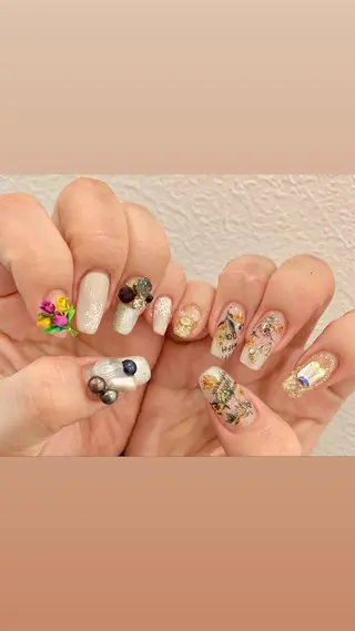 ネイル nuk.所属・坂本 萌のネイルデザイン